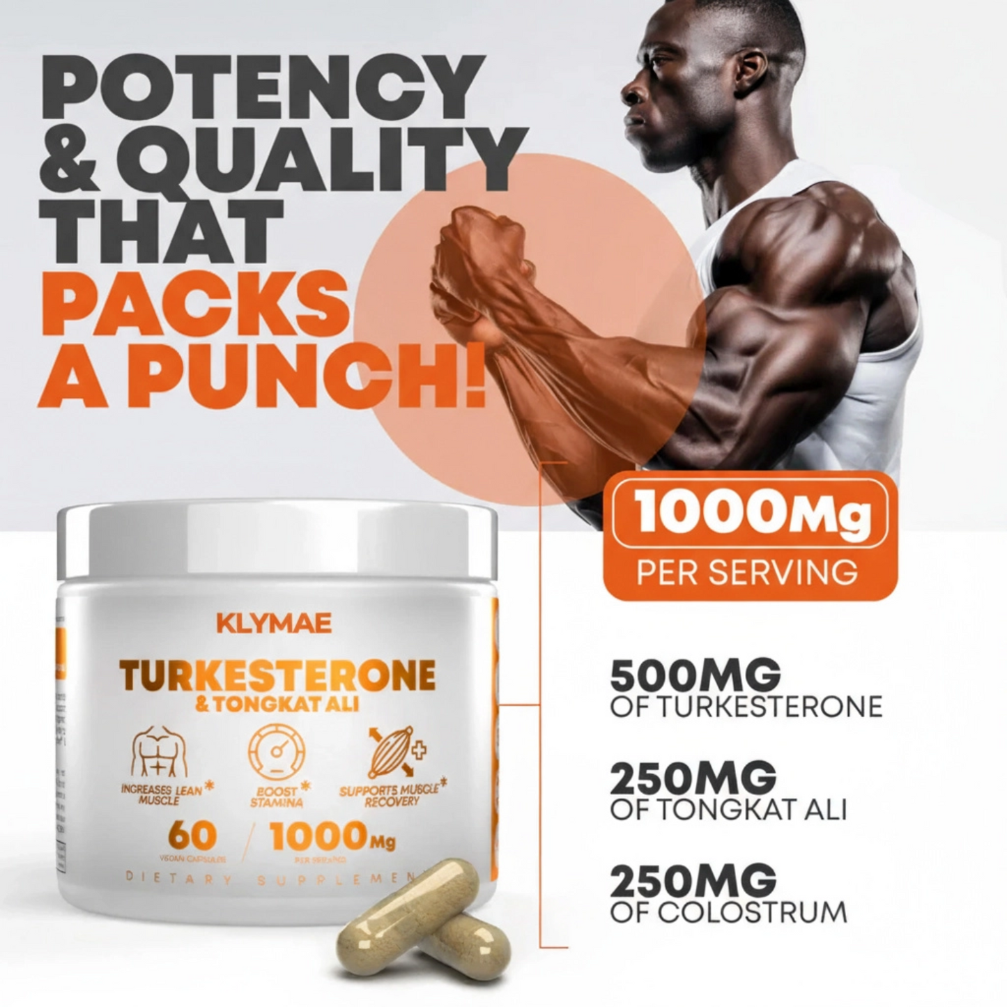 KLYMAE™ Turkesterone + Tongkat Ali