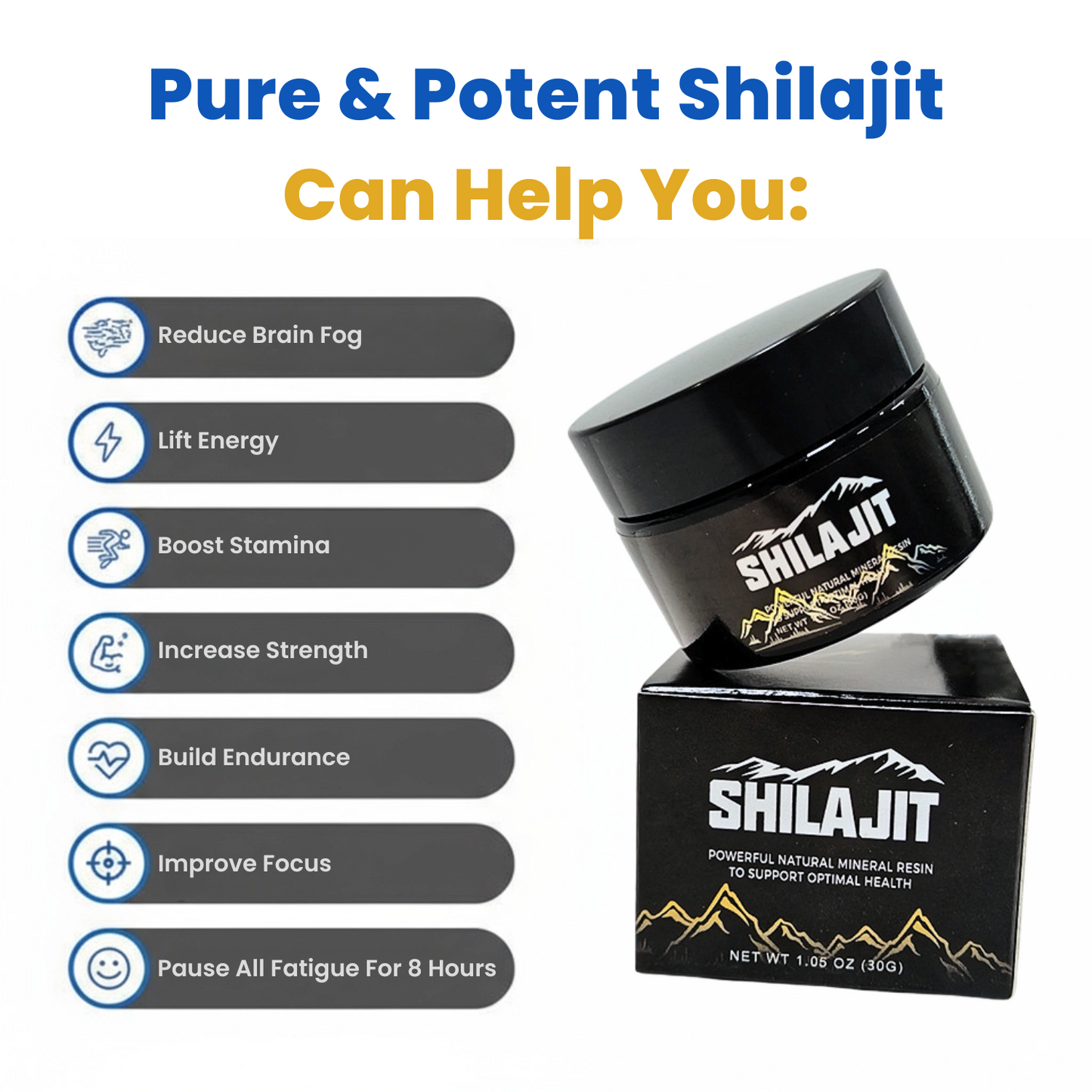 KLYMAE™ Pure Shilajit Resin