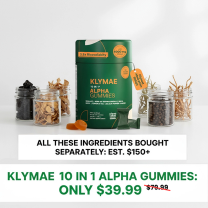 KLYMAE™ 10-in-1 Alpha Gummies