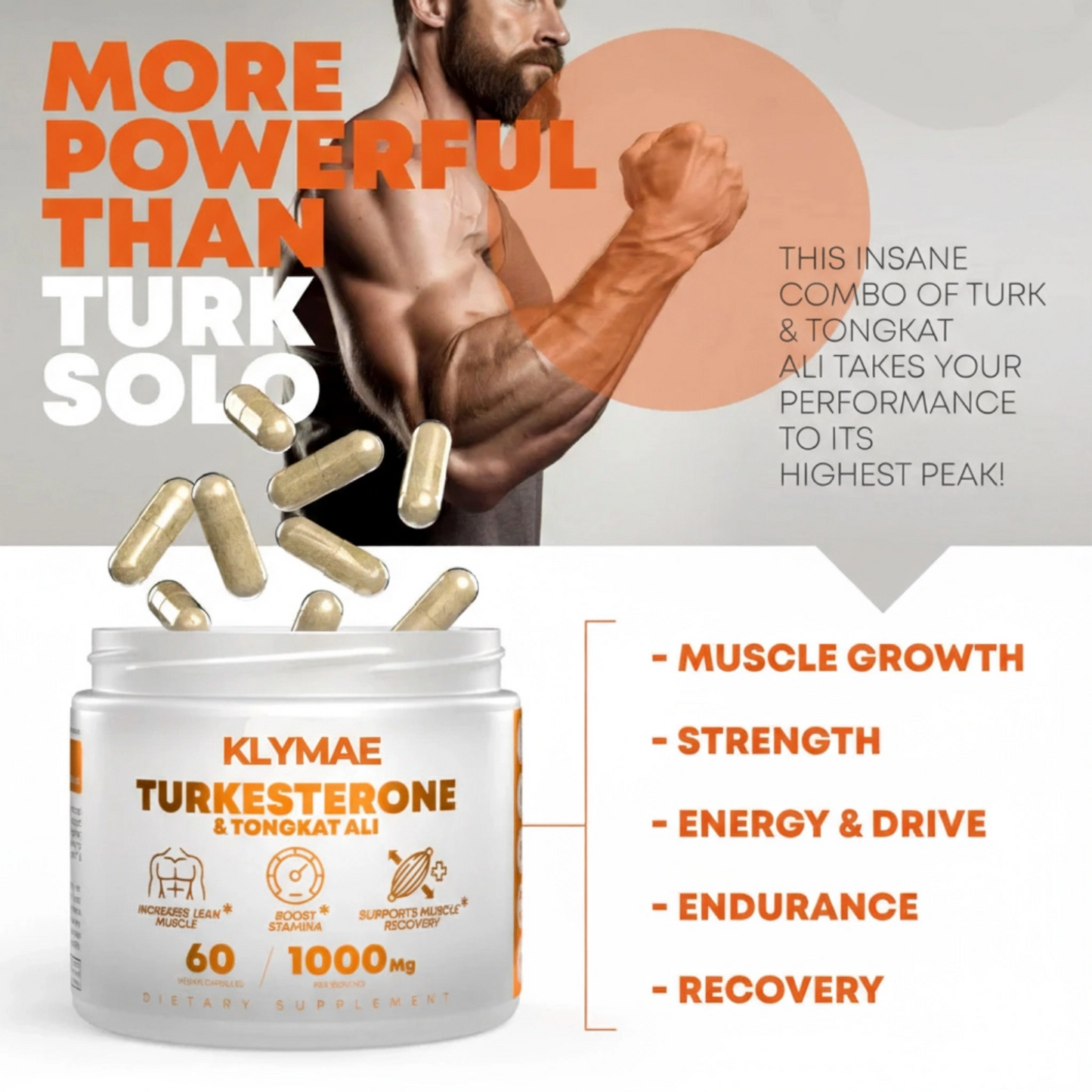 KLYMAE™ Turkesterone + Tongkat Ali