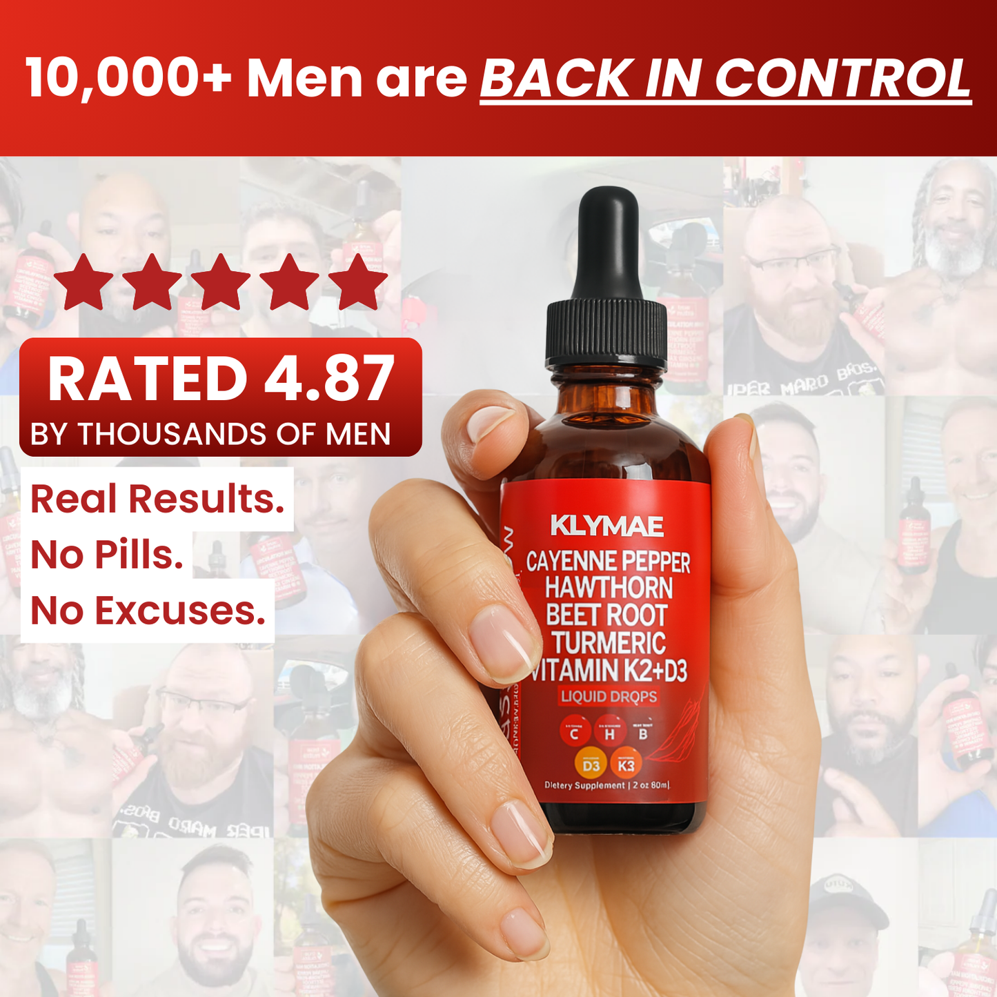 KLYMAE™ Cayenne Drops TEST FOR BETTER OFFER
